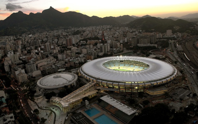 Maracanã Stadium aerial view